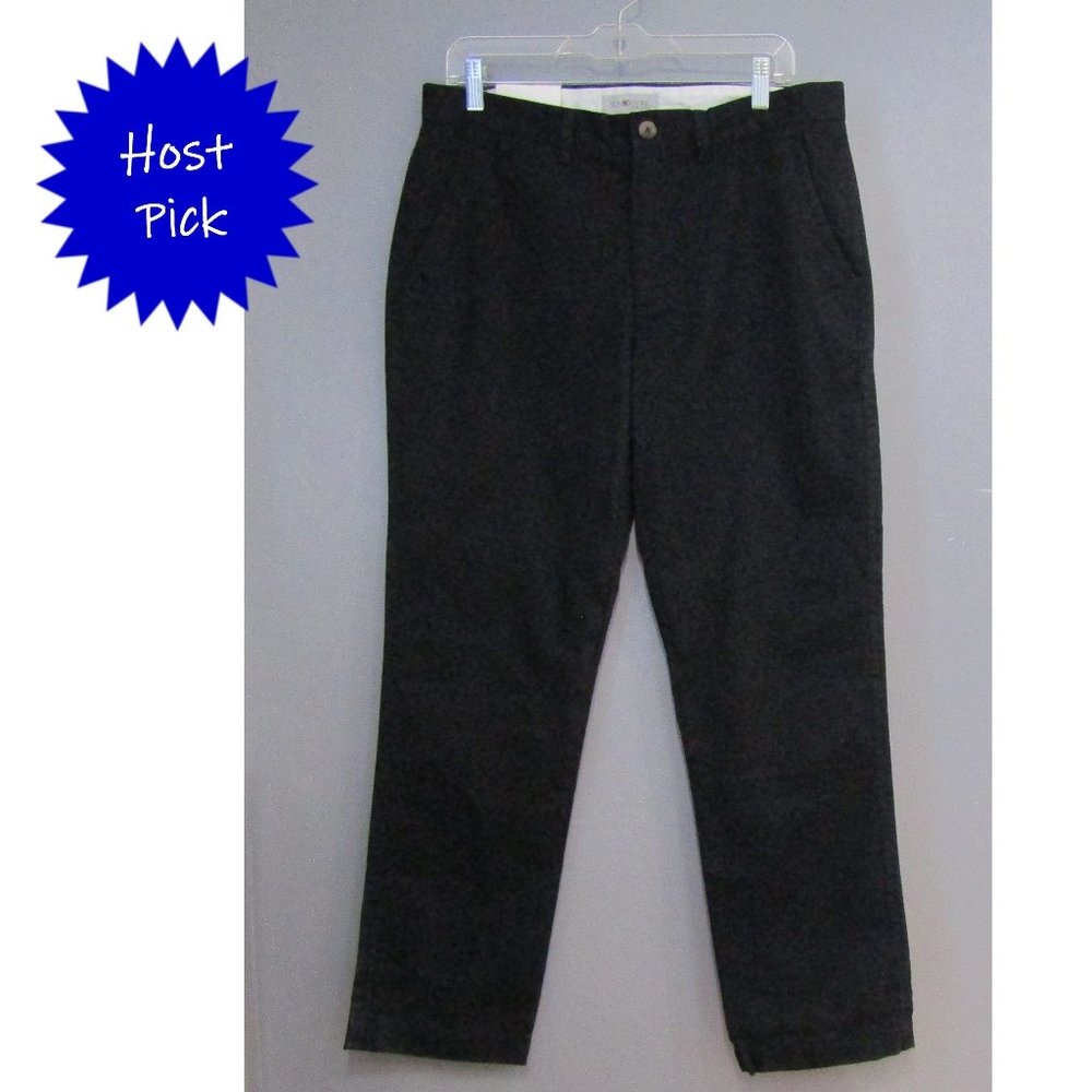 NEW Sun River Black Chinos Size 34 x 30